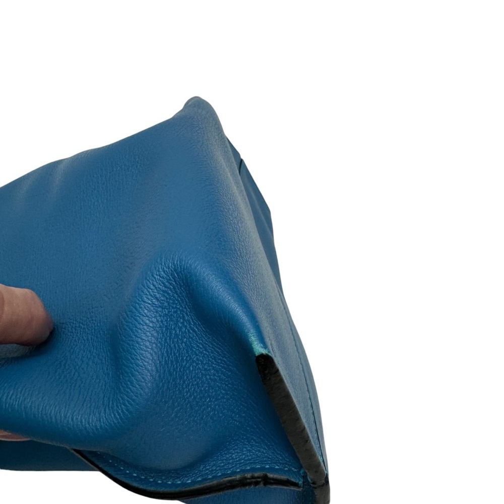 SOLD!! Loewe Blue Medium Flamenco Shoulder/Crossbody Bag - Picture 5 of 16